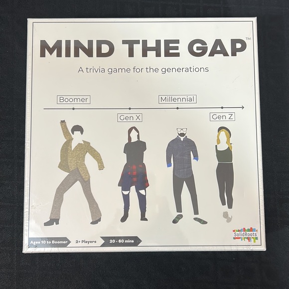 SolidRoots, Mind The Gap, Trivia Game For The Generations NWT - Picture 1 of 9